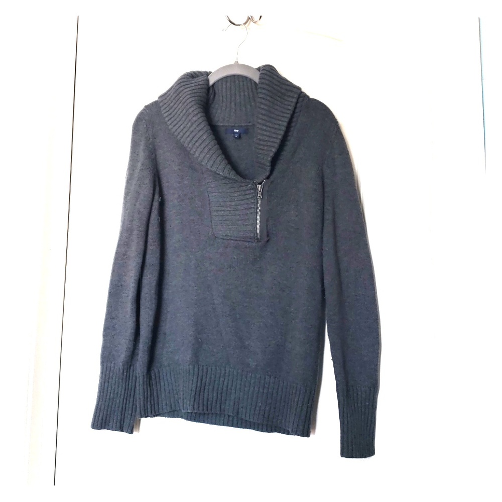 Gray warm sweater